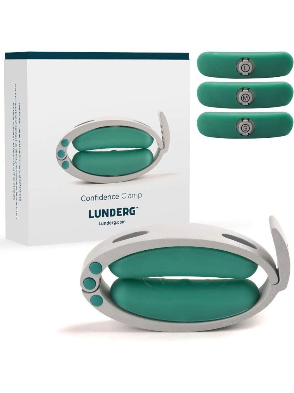 Confidence Clamp by Lunderg - The Original Incontinence Clamp for Men